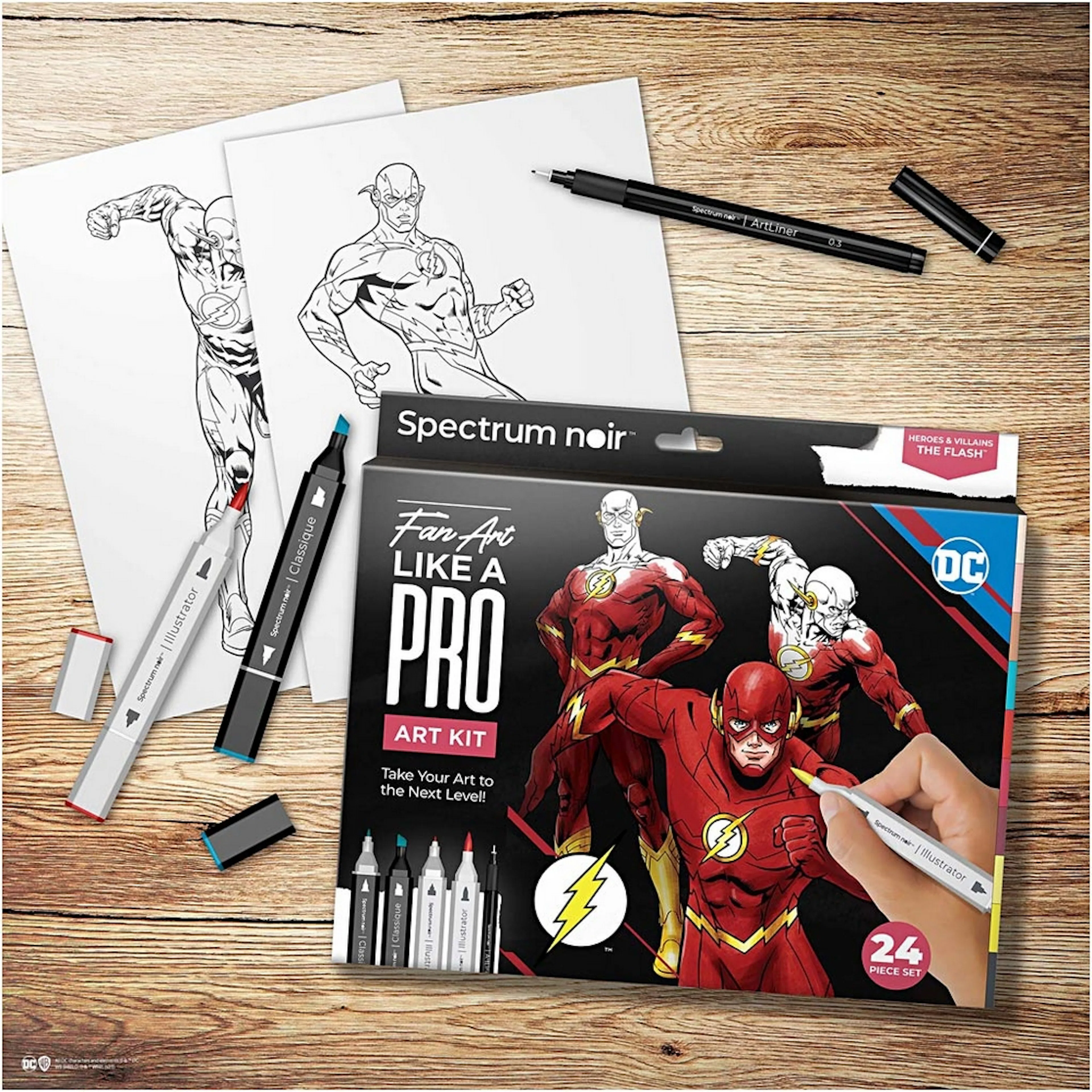 Hobbysett Creativ Company DIY Kit Illustrasjon Flash