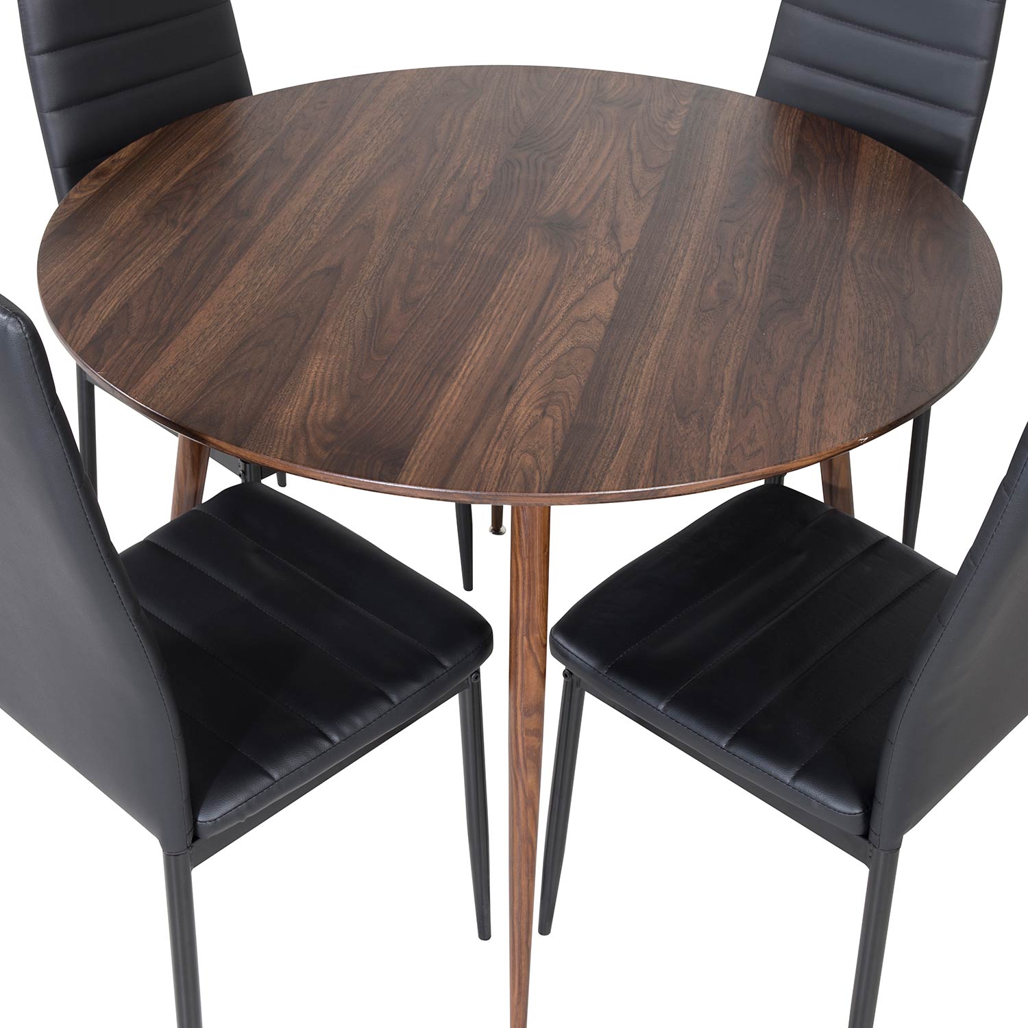Spisegruppe Venture Home Plake med 4 Sly Stoler Rundt