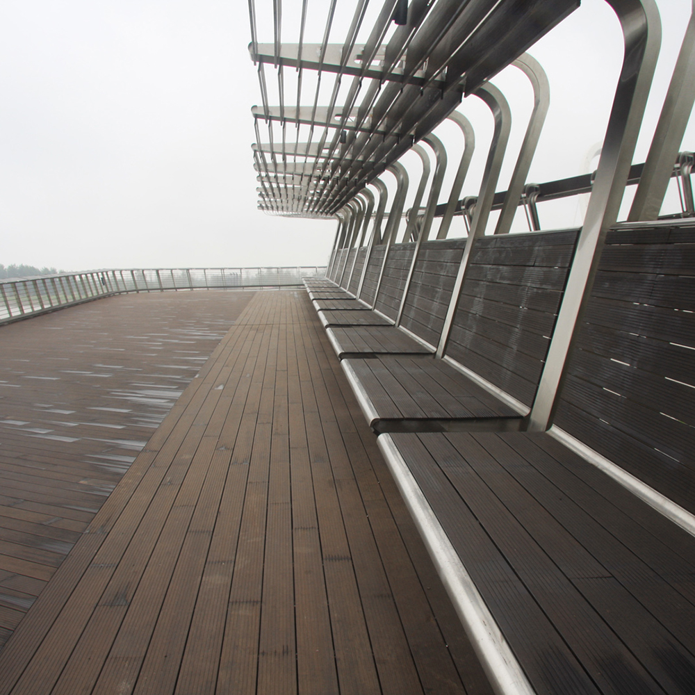 Bambutrall Dasso XTR Golvtrall med Rillad Yta