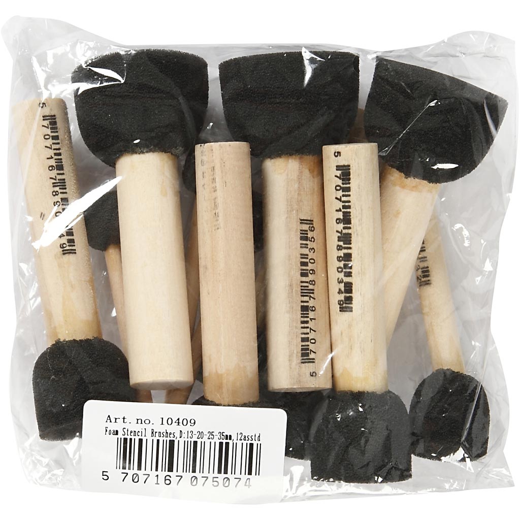 Skumpensler Creativ Company 12 Stk/1 Pk