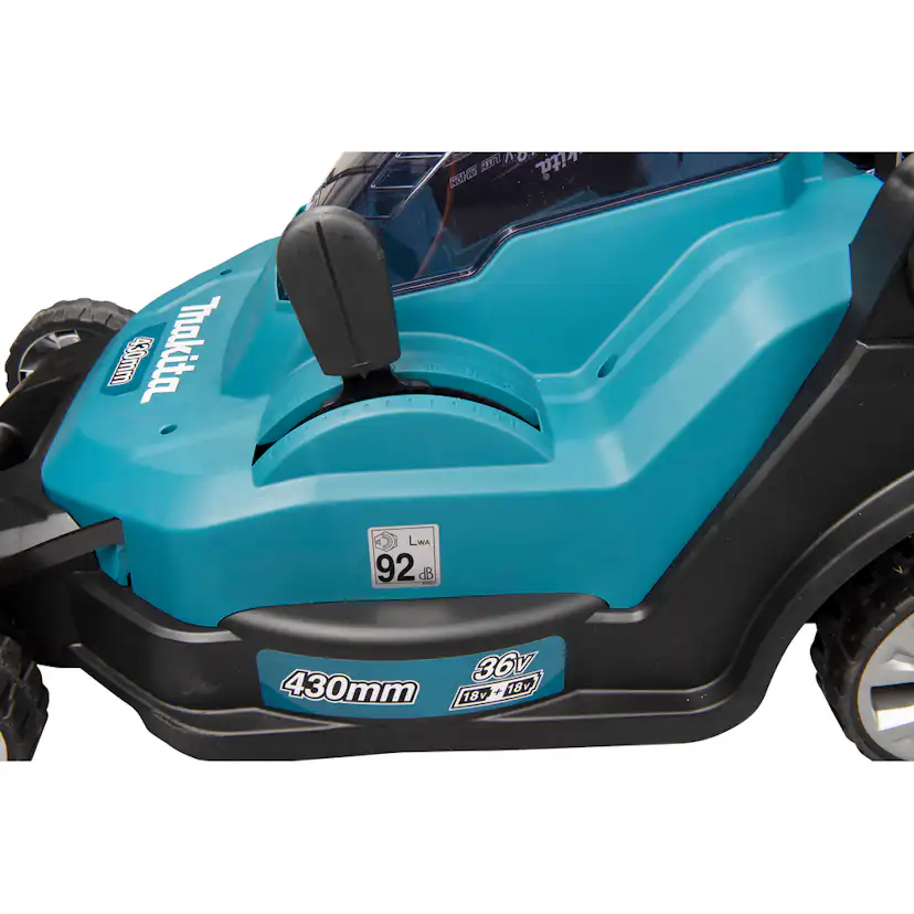 Gressklipper Makita DLM432CT2 36 V med 5 Ah Batteri og Lader