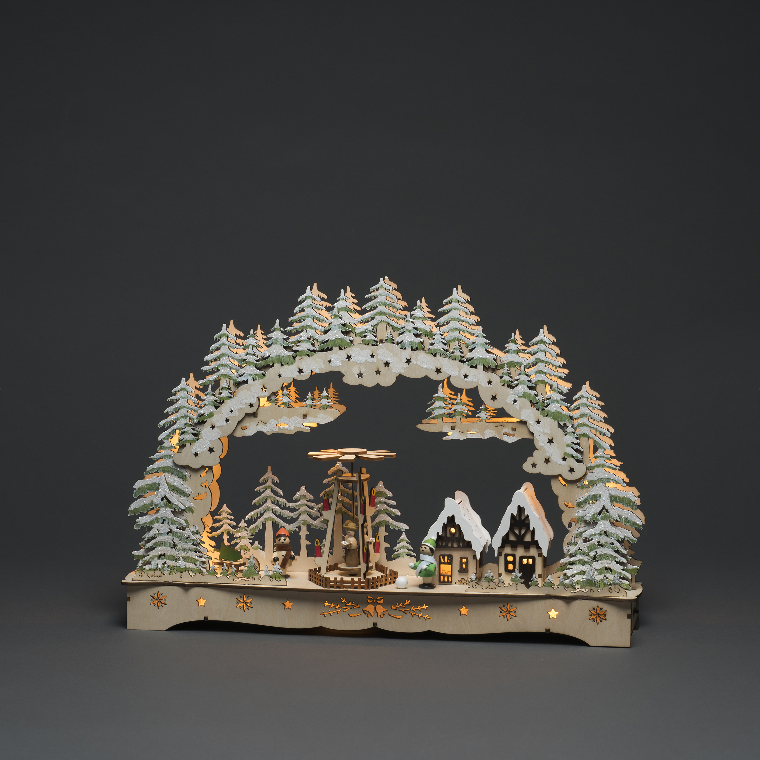 Juleby Gnosjö Konstsmide Karusell LED