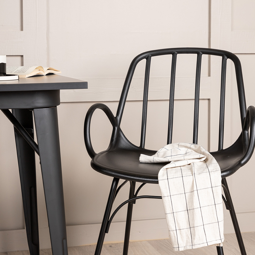 Spisegruppe Venture Home Tempe 80 cm med 2 Dyrön Stoler