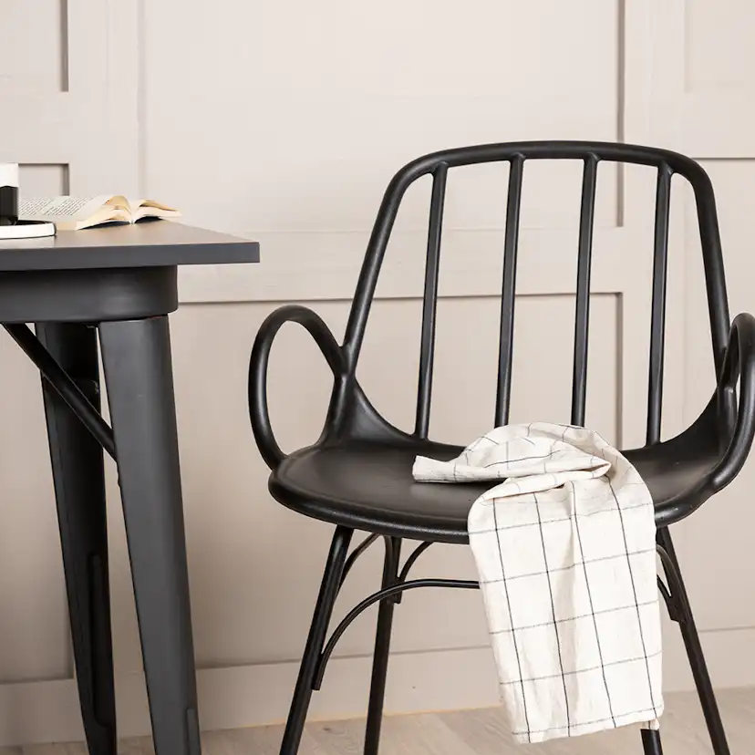 Spisegruppe Venture Home Tempe 80 cm med 2 Dyrön Stoler