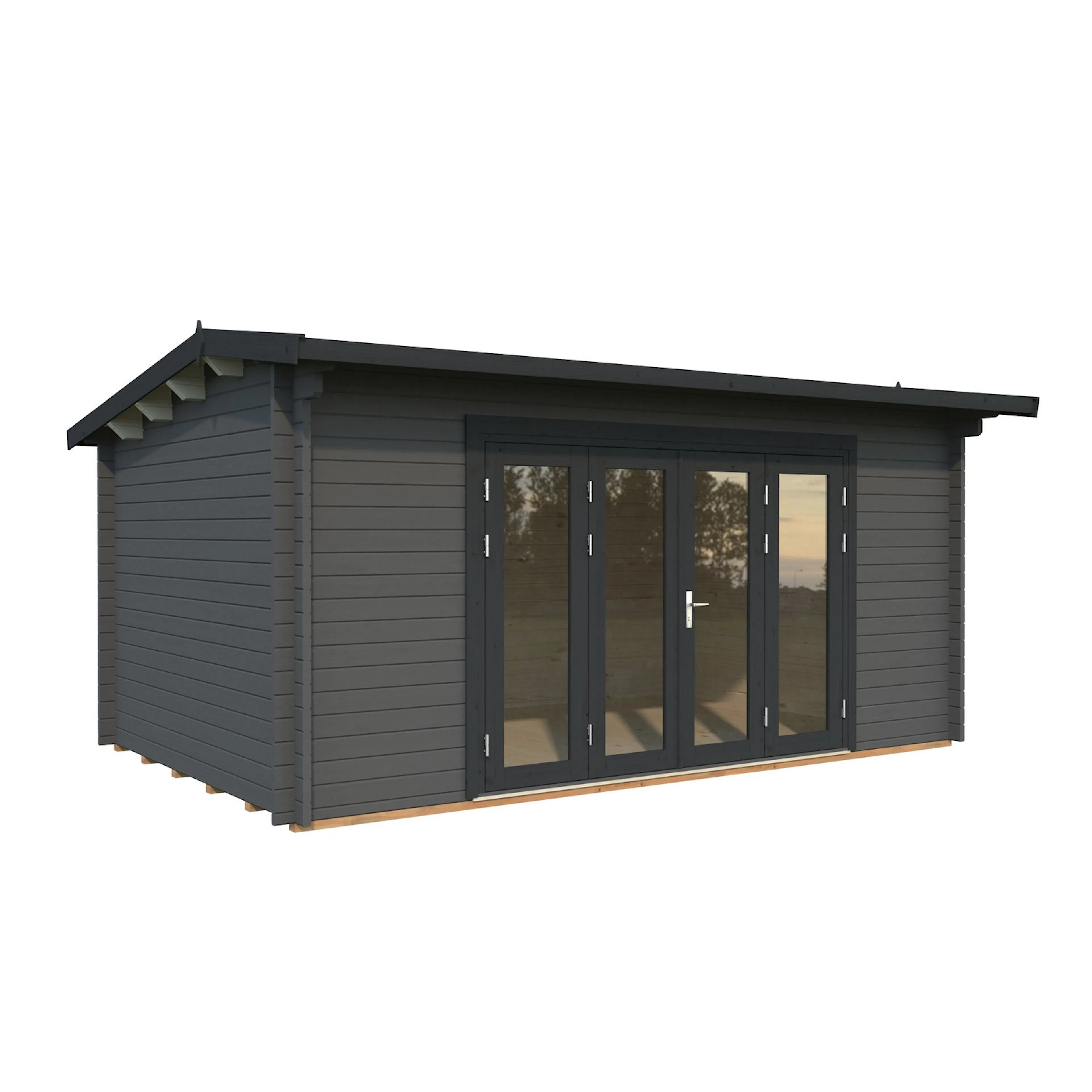 Ines 13,7 m2 Bifold PNT7012A2 Mørk grå/Antrasitt