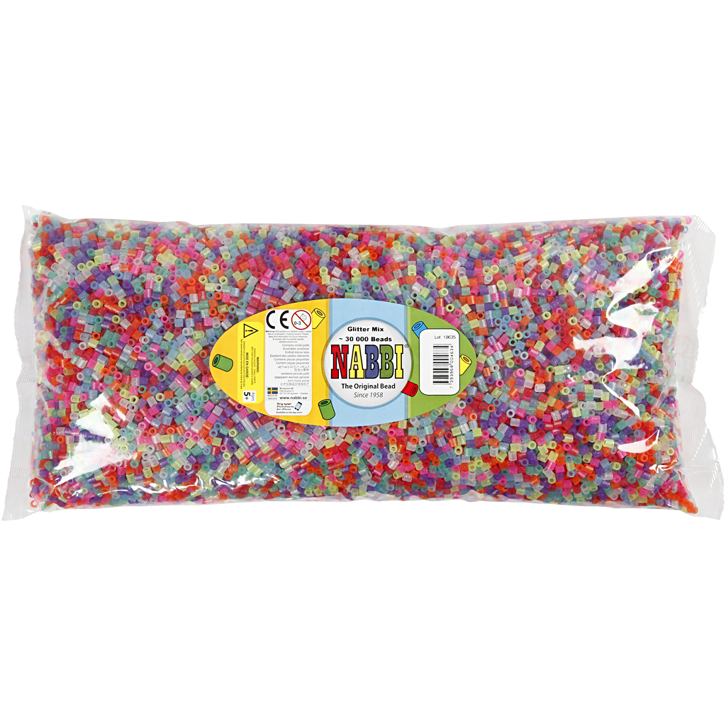 Rørperler Creativ Company Størrelse 5x5 mm Hullstr 2,5 mm Medium