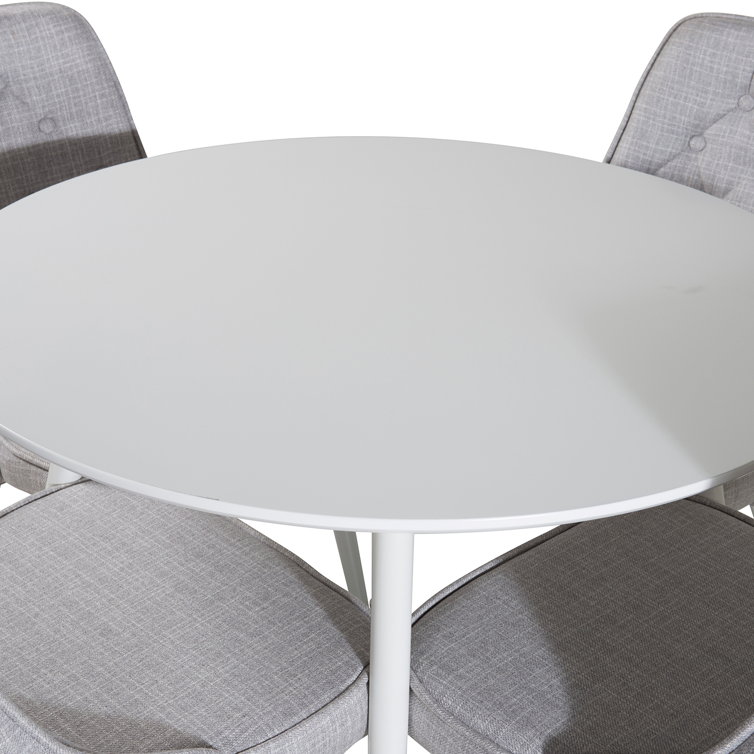 Spisegruppe Venture Home Plake med 4 Vera Stoler Polyester Rundt