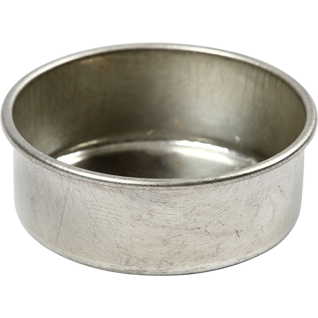 Metallinnsats Creativ Company for Lys 15x44 mm 12 stk/1 Pk