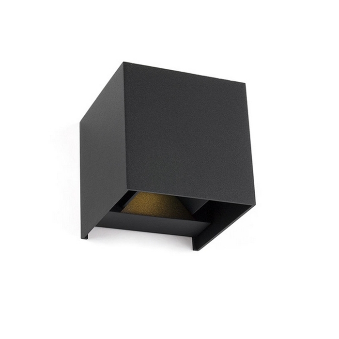 Vegglampe Sunwind Design Cube Black