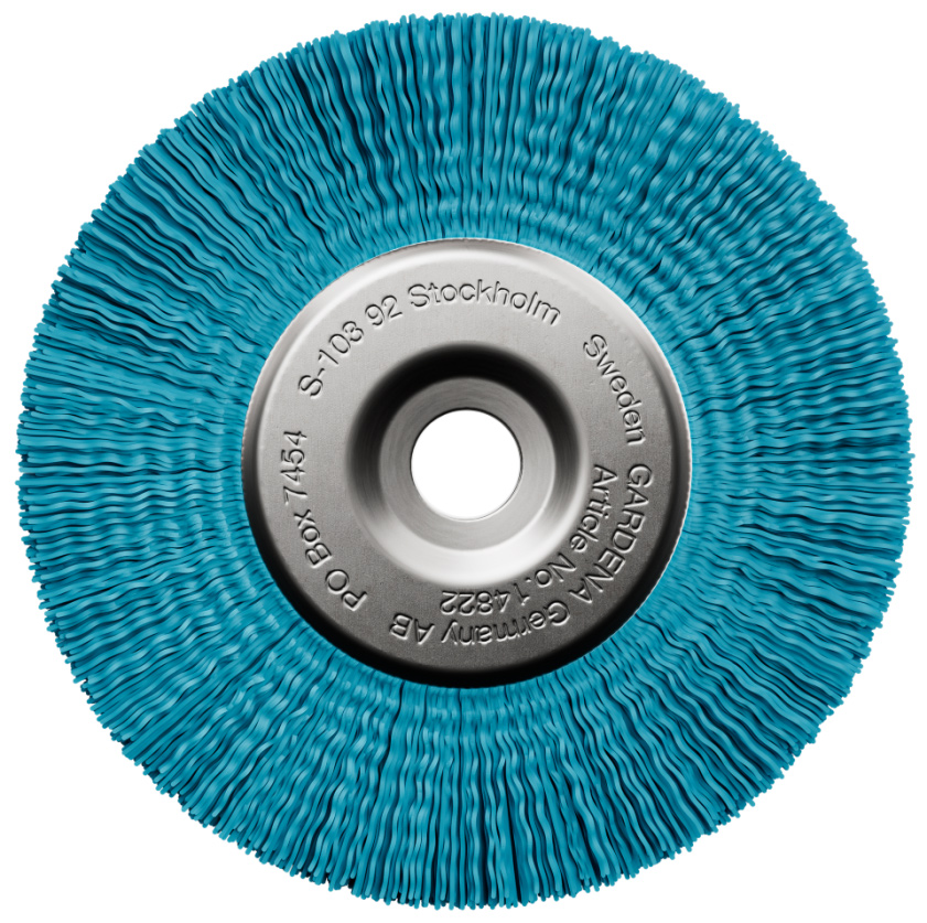 NylonBørste Gardena til Flate Renner