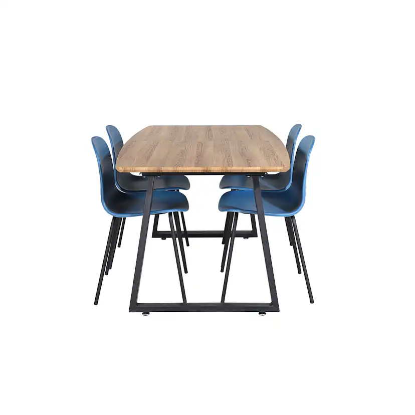 Spisegruppe Venture Home Ina med 4 Ardi Stoler