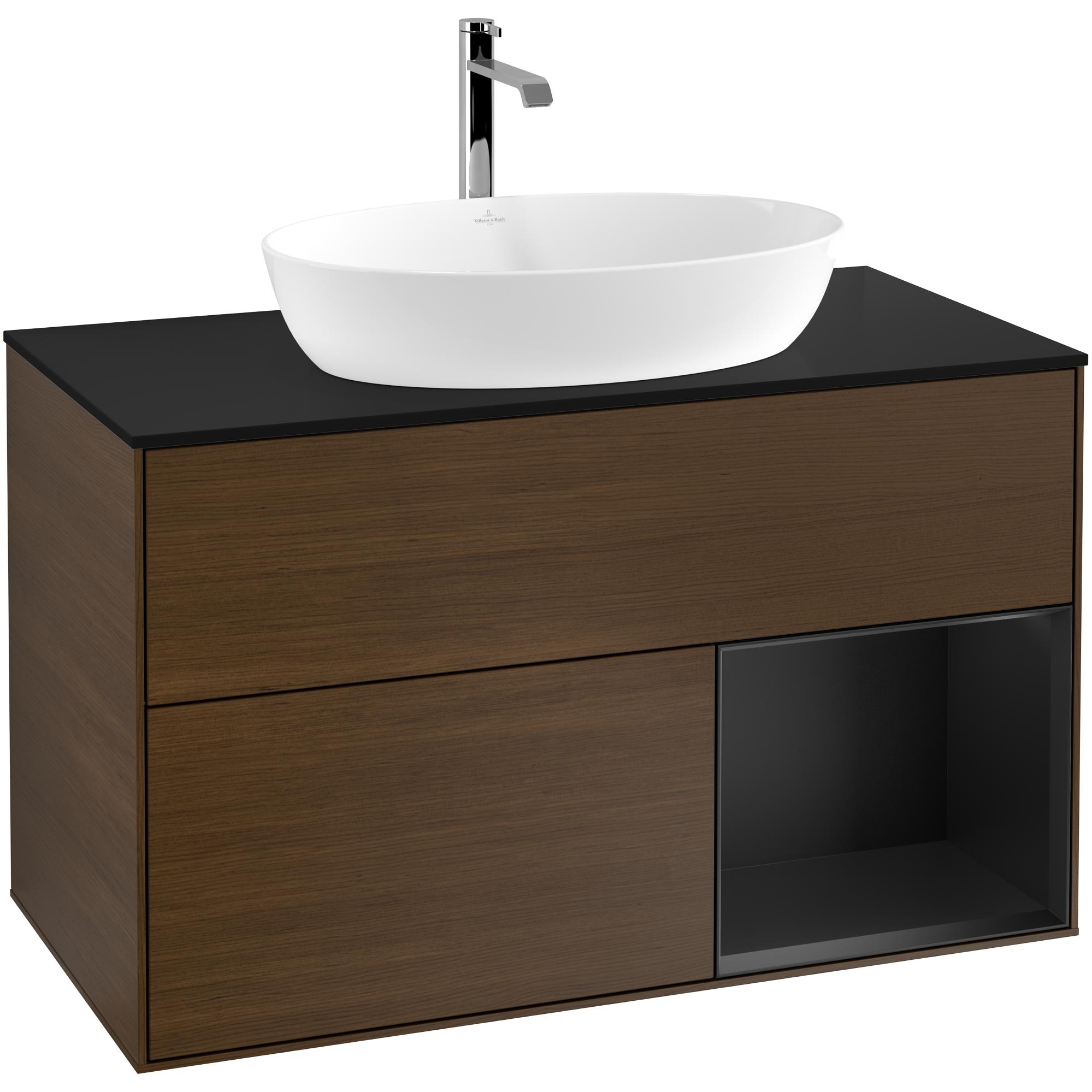 Tvättställsskåp Villeroy & Boch Finion med 2 Lådor Hylla och Bänkskiva för Fristående Tvättställ från Artis & Collaro