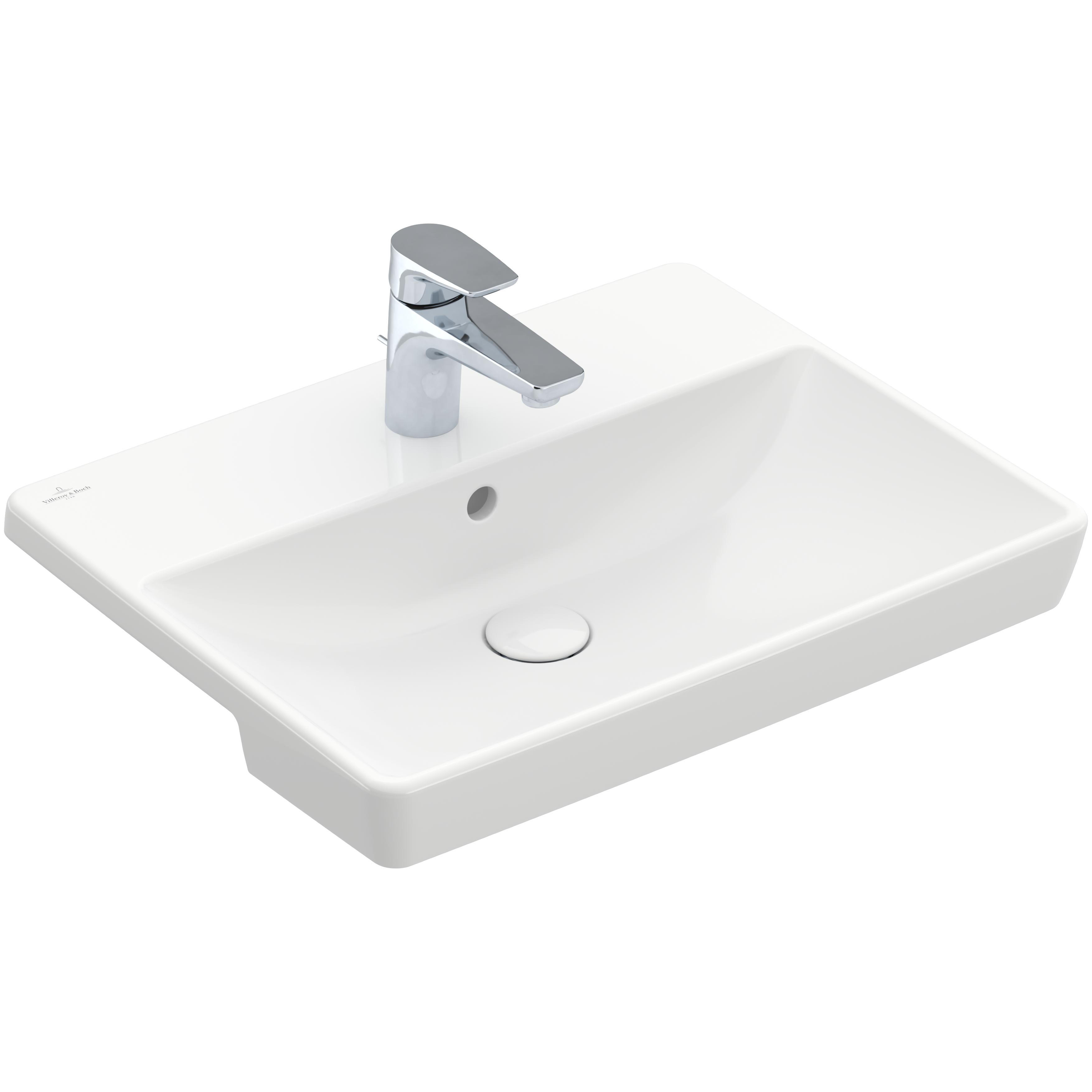 Tv&auml;ttst&auml;ll Villeroy & Boch Avento Halvinf&auml;llt 550 mm