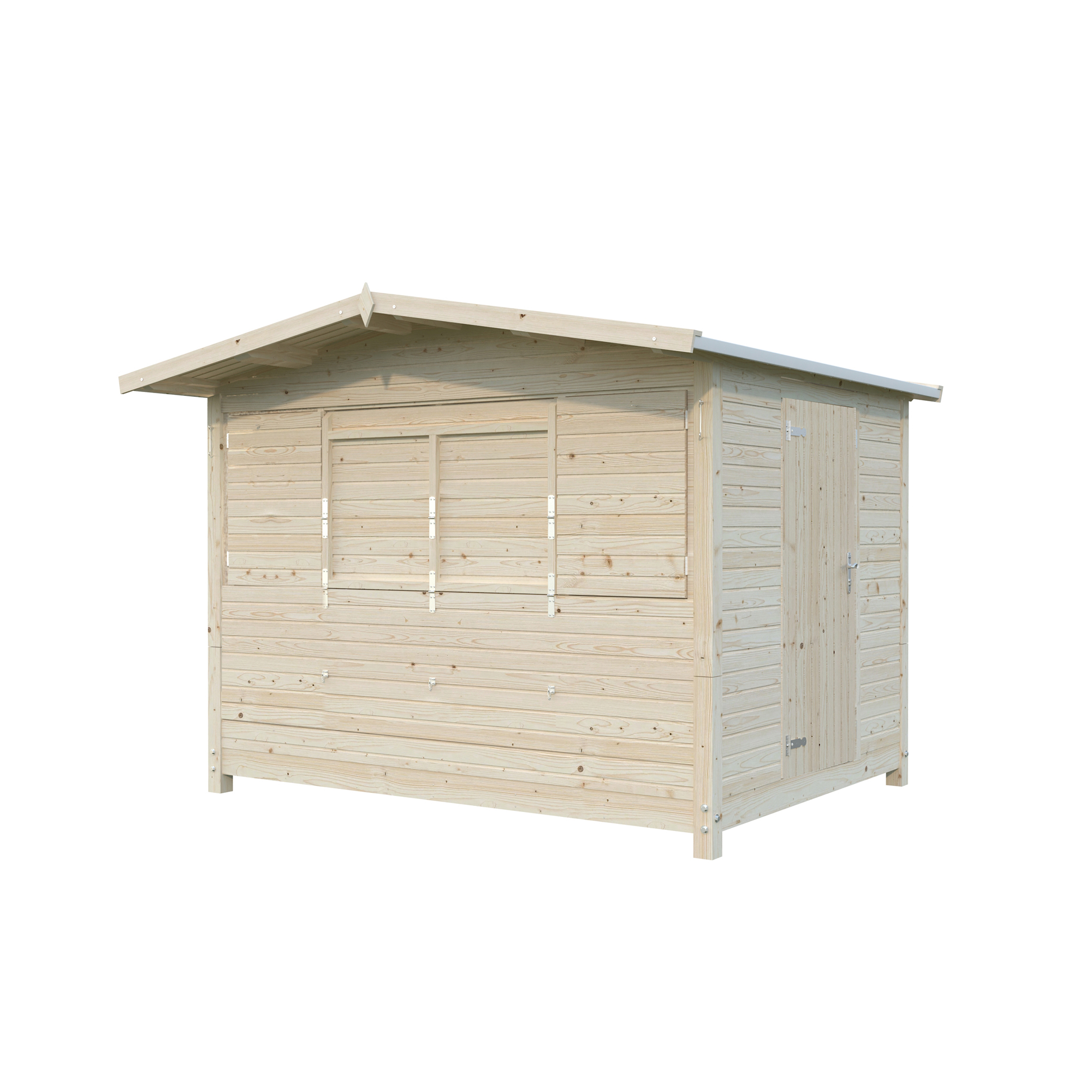 Marian 6,2 m2 - Folding kiosk NO Ubehandlet