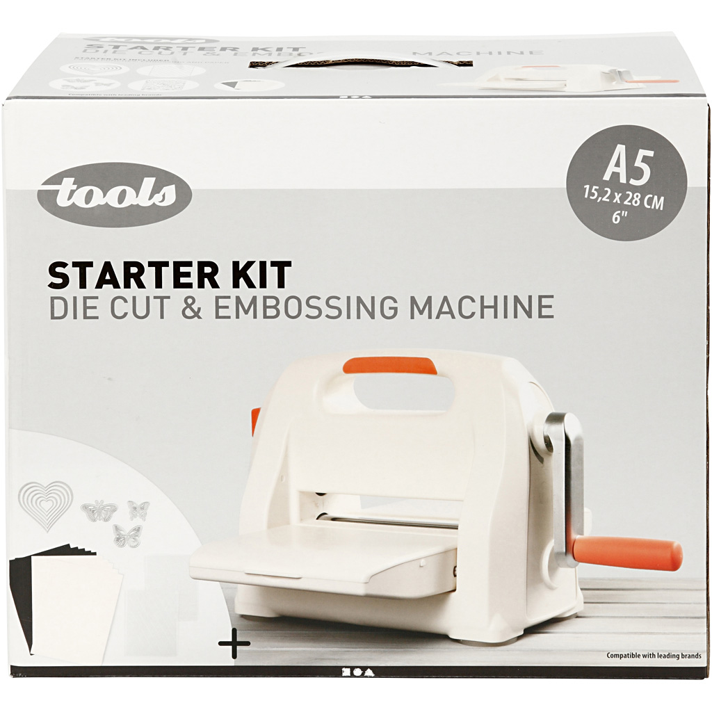 Startkit Creativ Company Stanse og Pregemaskin A5