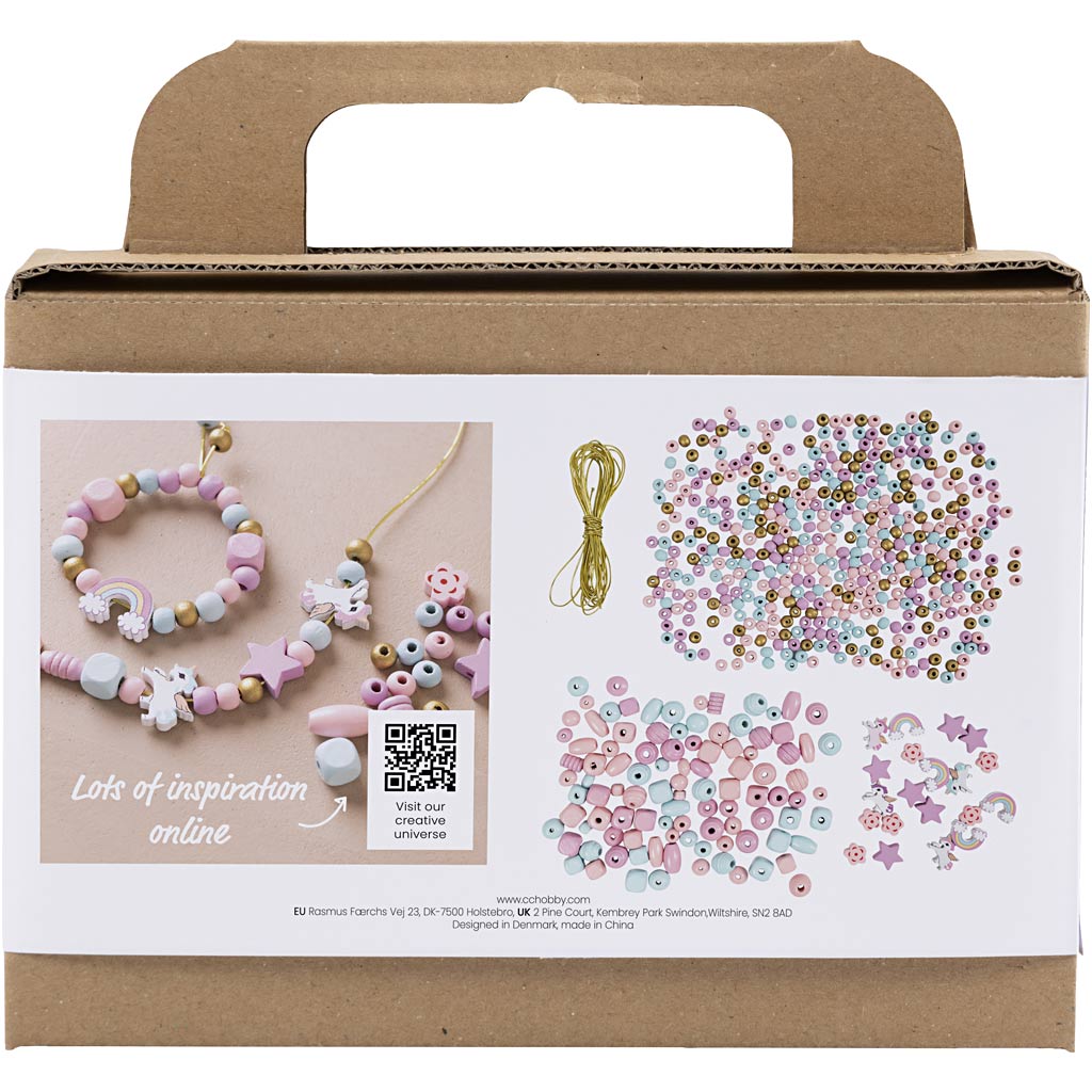 Smykker Creativ Company Mini DIY Mix Pastellfarger