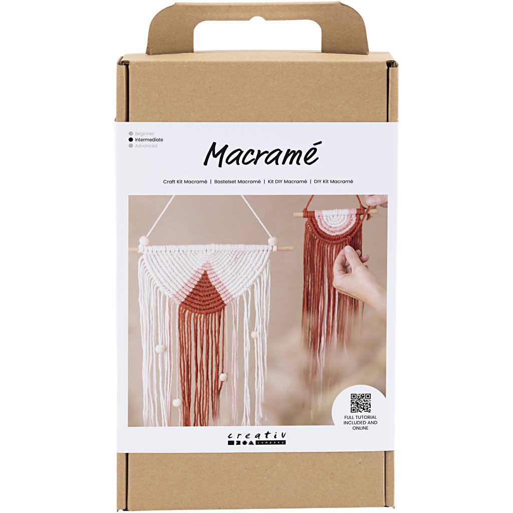 Veggdekorasjon Creativ Company DIY Kit Makramé