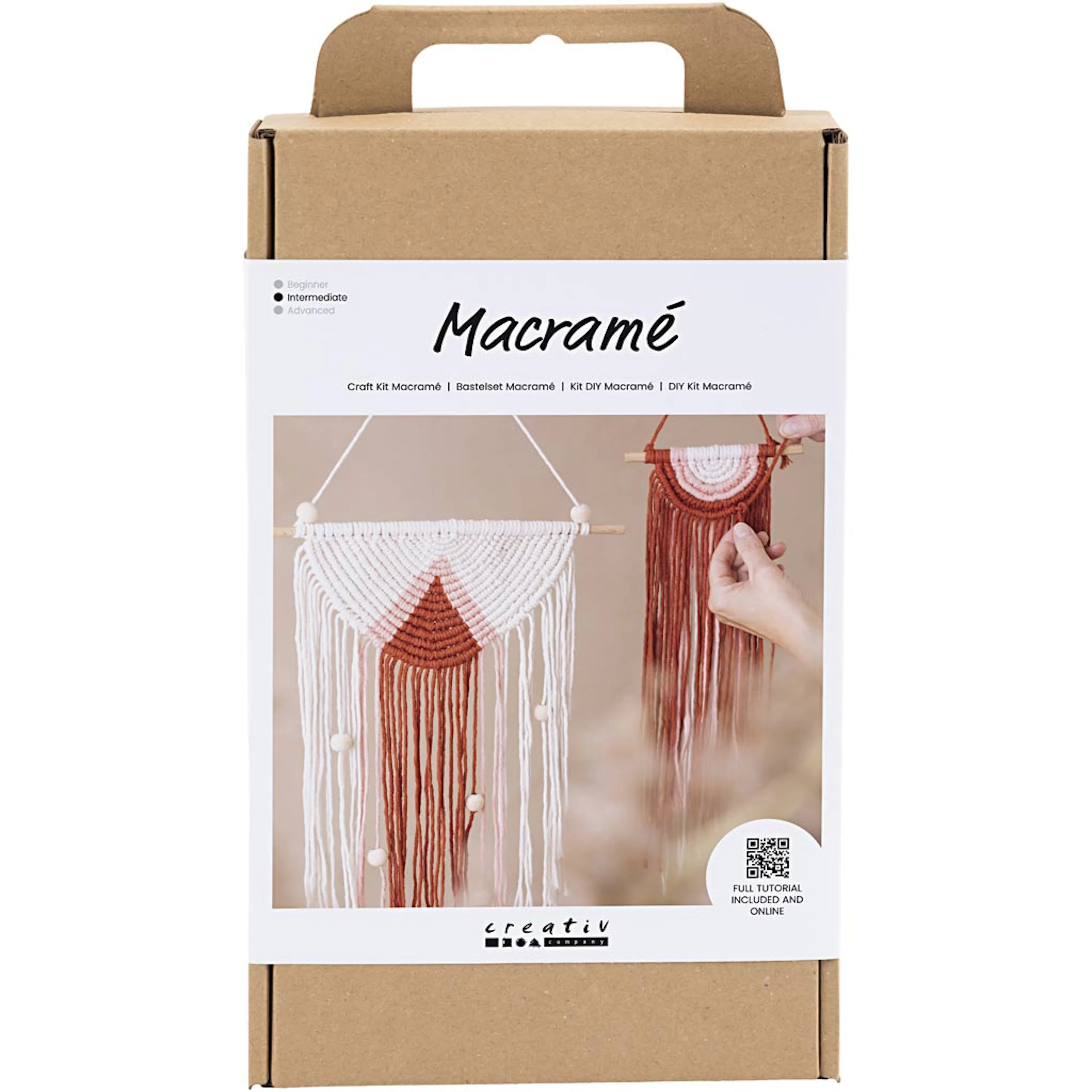 Veggdekorasjon Creativ Company DIY Kit Makramé