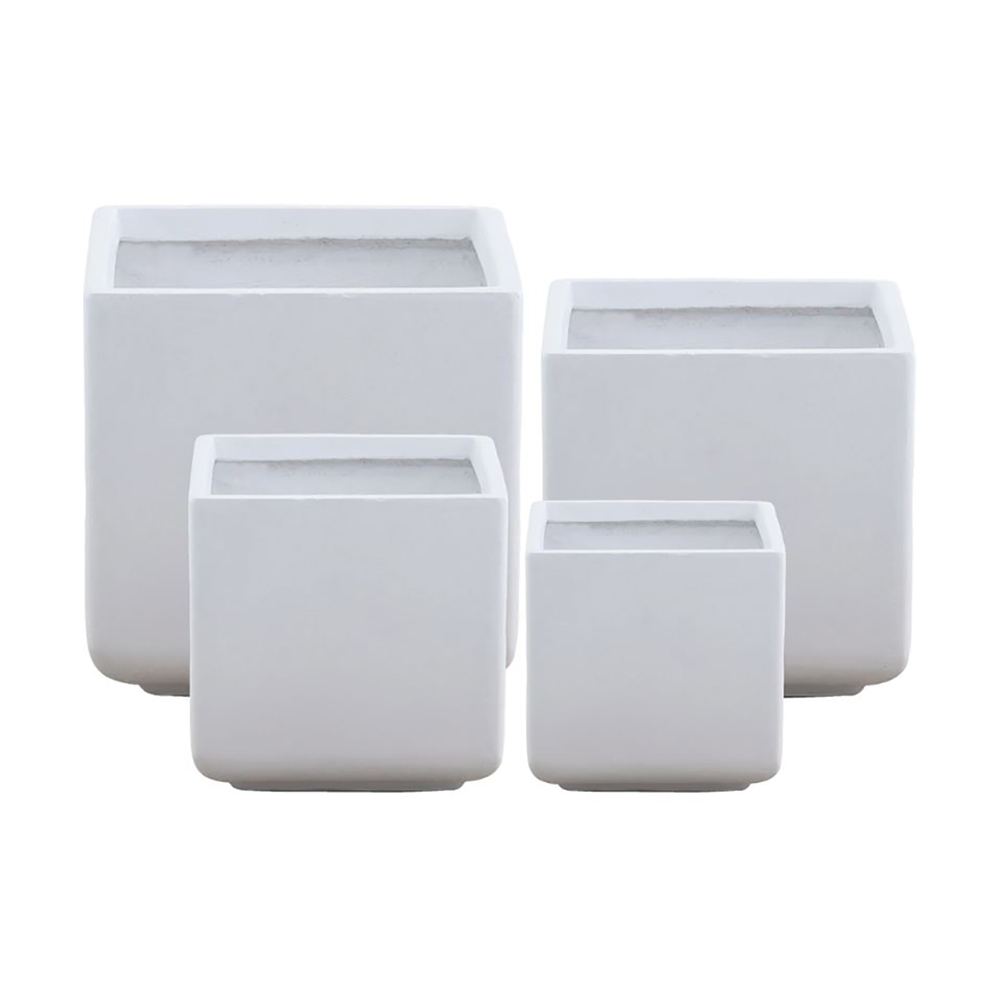 Krukke Lyfco Firkantet HHvit