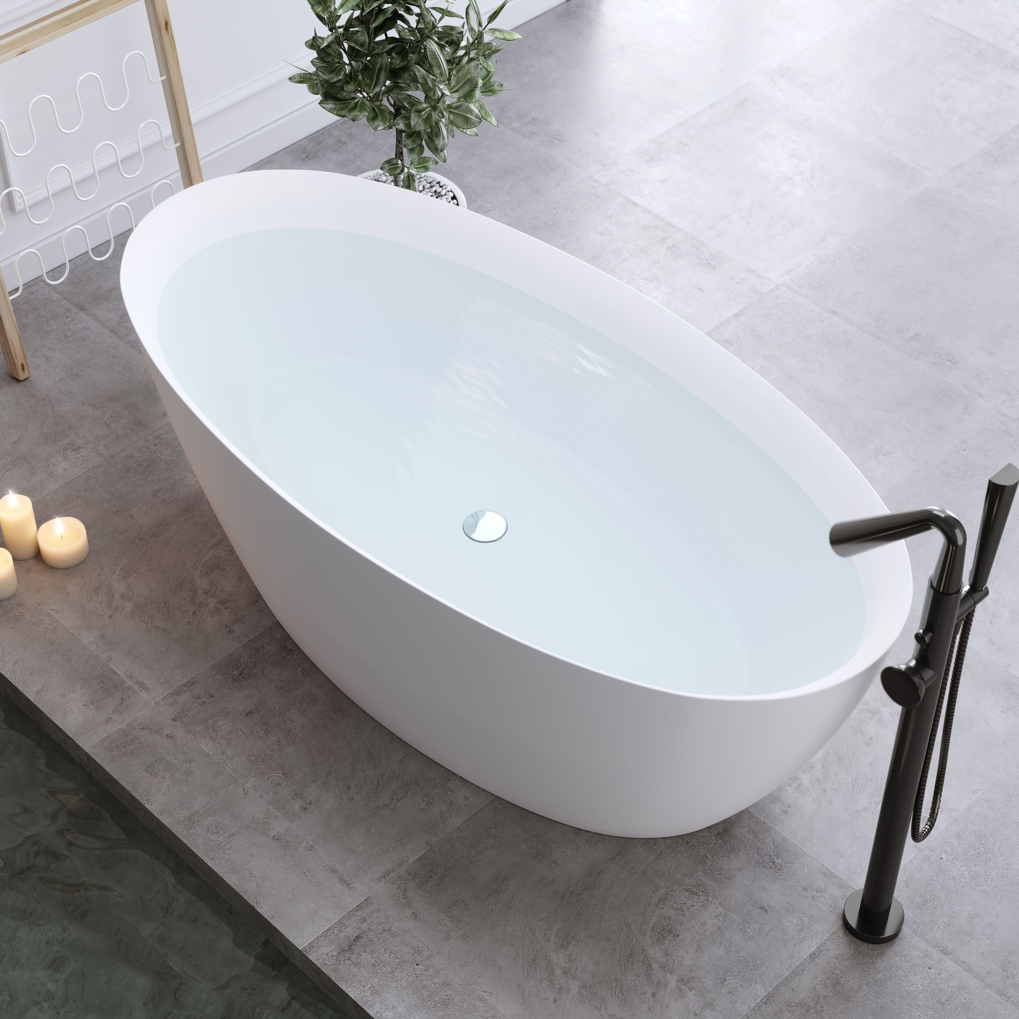 Badekar Bathlife Sund Matt