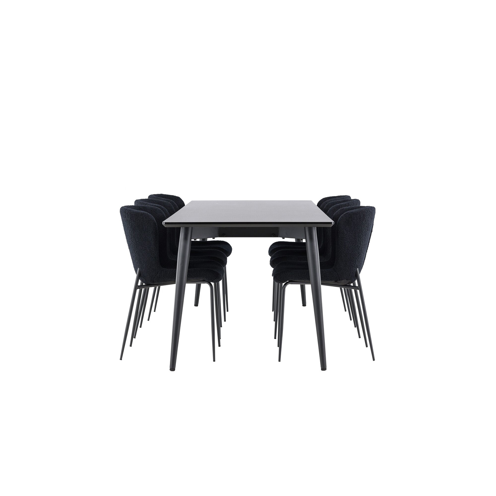 Spisegruppe Venture Home Ellis 230 med 6 stk Modesto Stoler