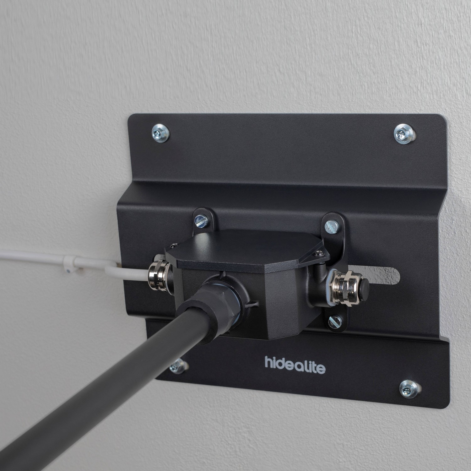 Skiltbelysning Arm Hide-a-lite Sort