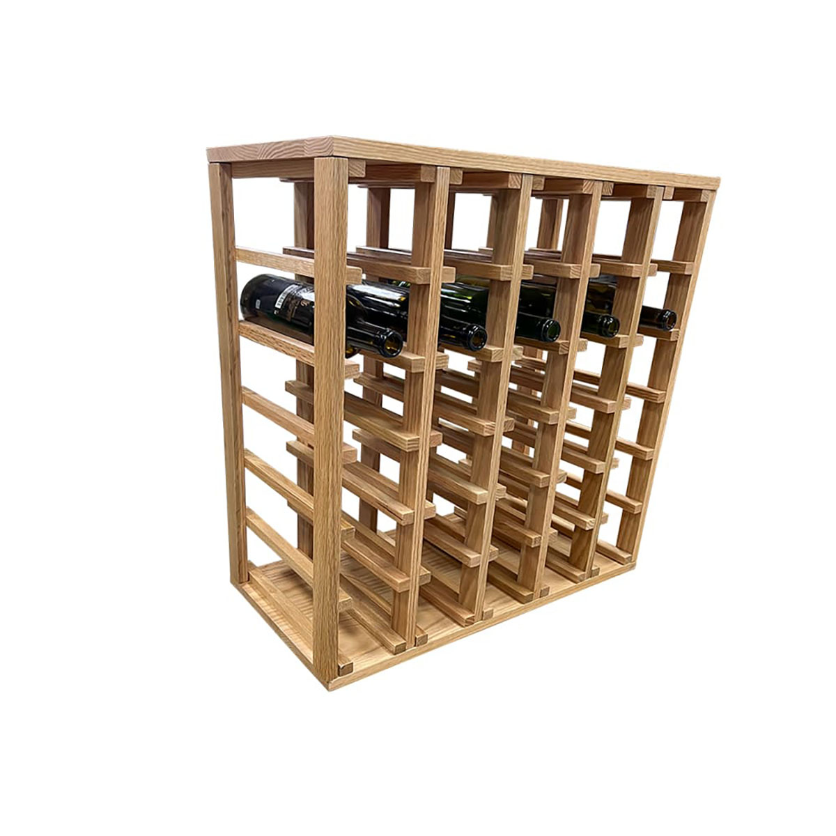 Vinstativ mQuvée Eik 30 Flasker 60x60x30 cm