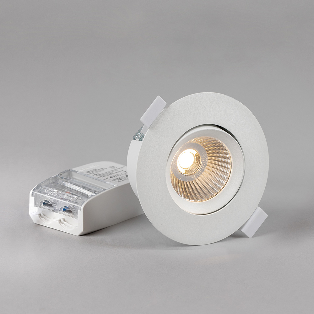 Downlight Hide-A-Lite DL Optic G2 L Q ISO Hvit Tune 460 lm