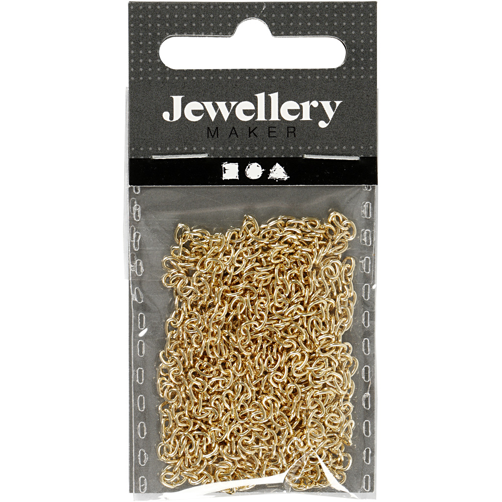 Kjede Creativ Company Forgyldt B2 mm 1 Pk