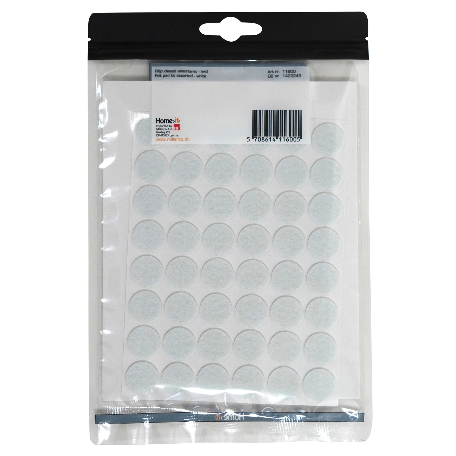 Filtpute Home it Sett 125 stk Assortert