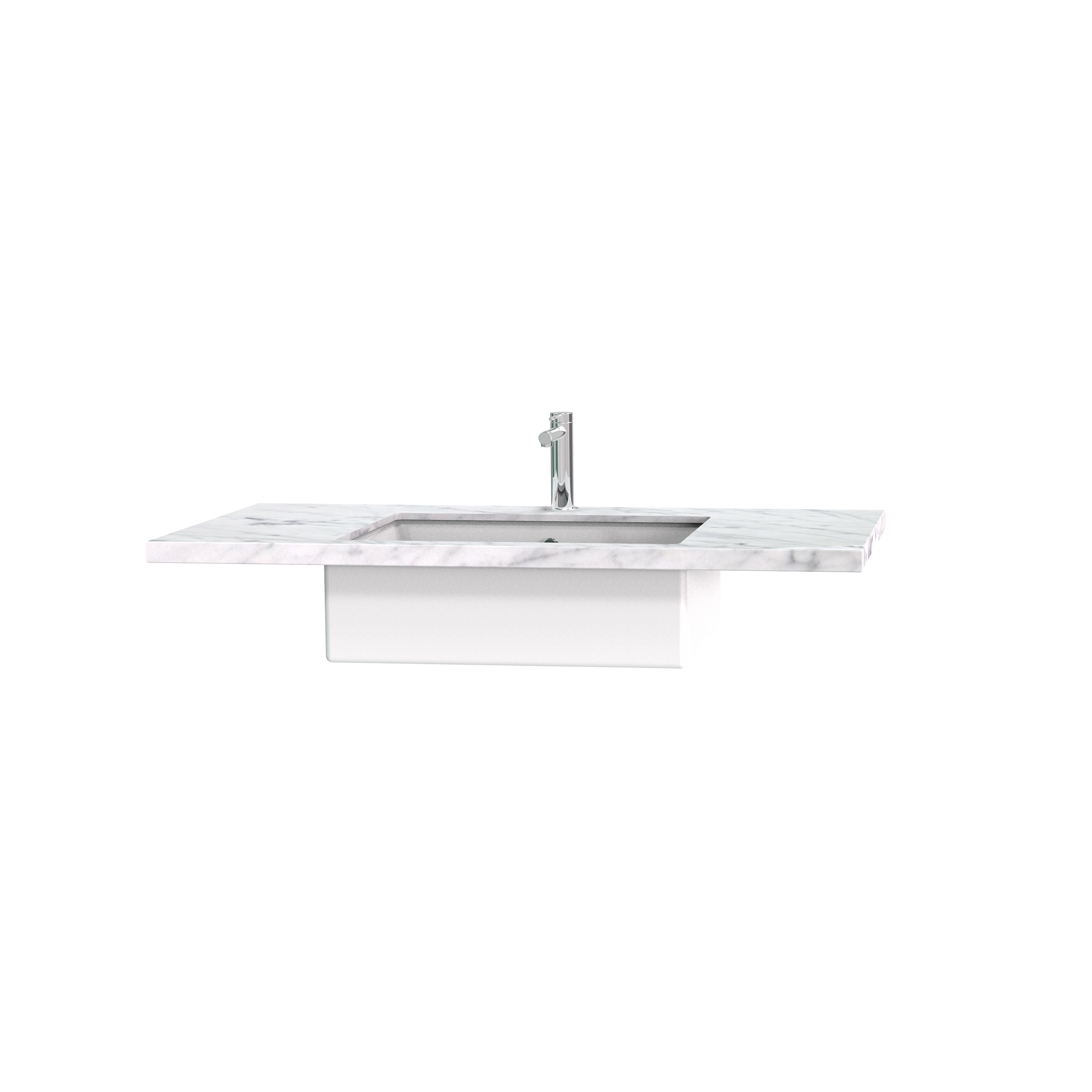 Bänkskiva Miller Badrum Sten 100 Inkl Underlimmat Porslinstvättfat