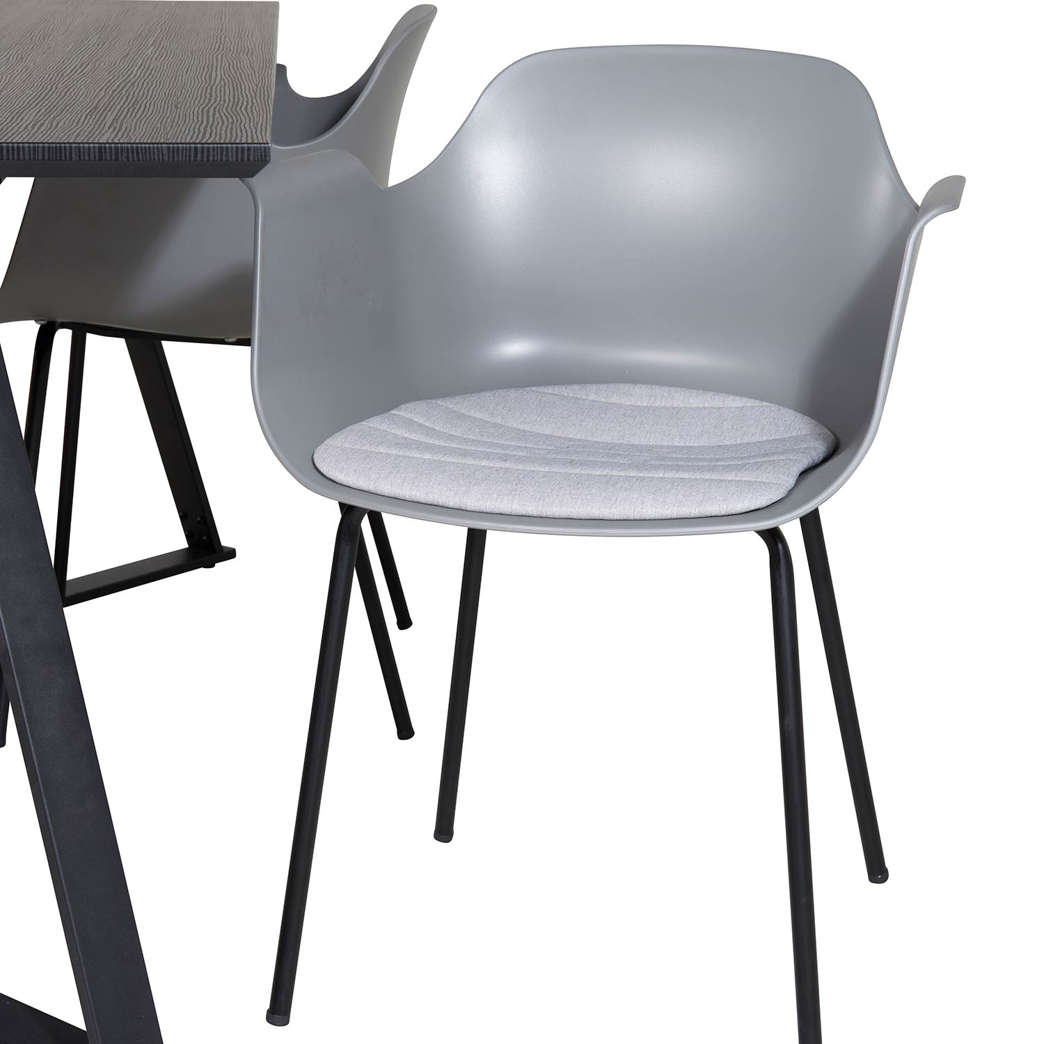 Spisegruppe Venture Home Madde med 4 Colombine Stoler