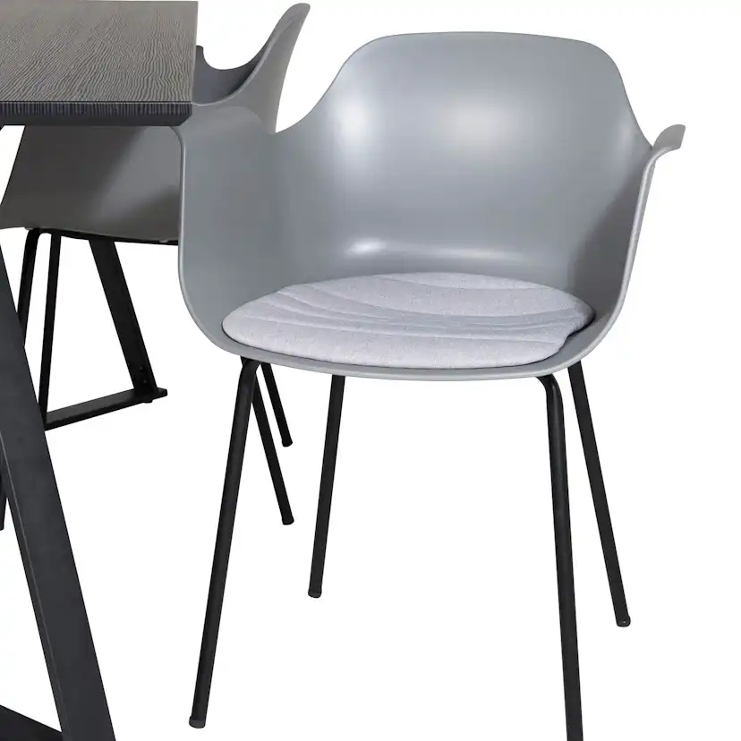 Spisegruppe Venture Home Madde med 4 Colombine Stoler