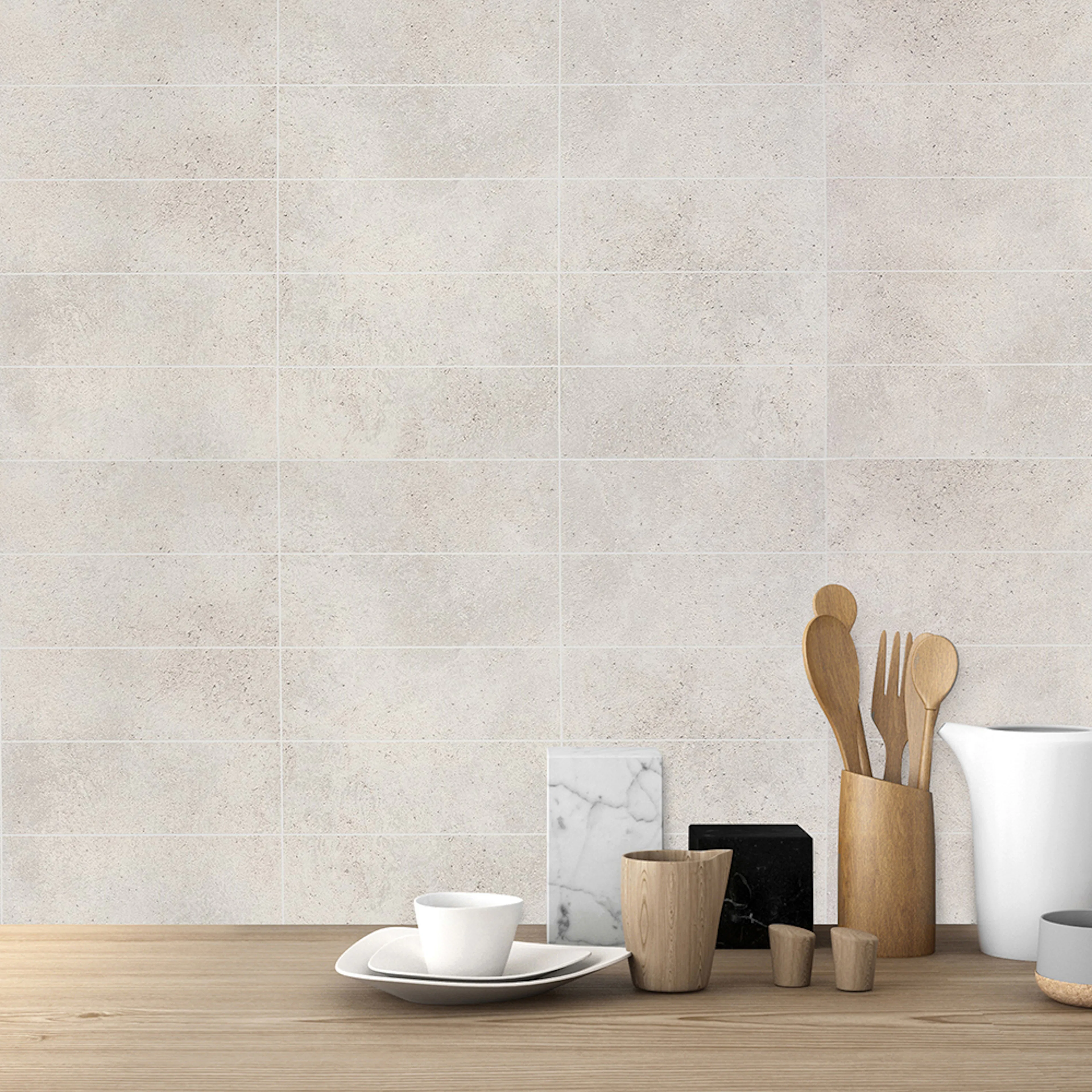 Kjøkkenplate BerryAlloc Naturbetong 10X30