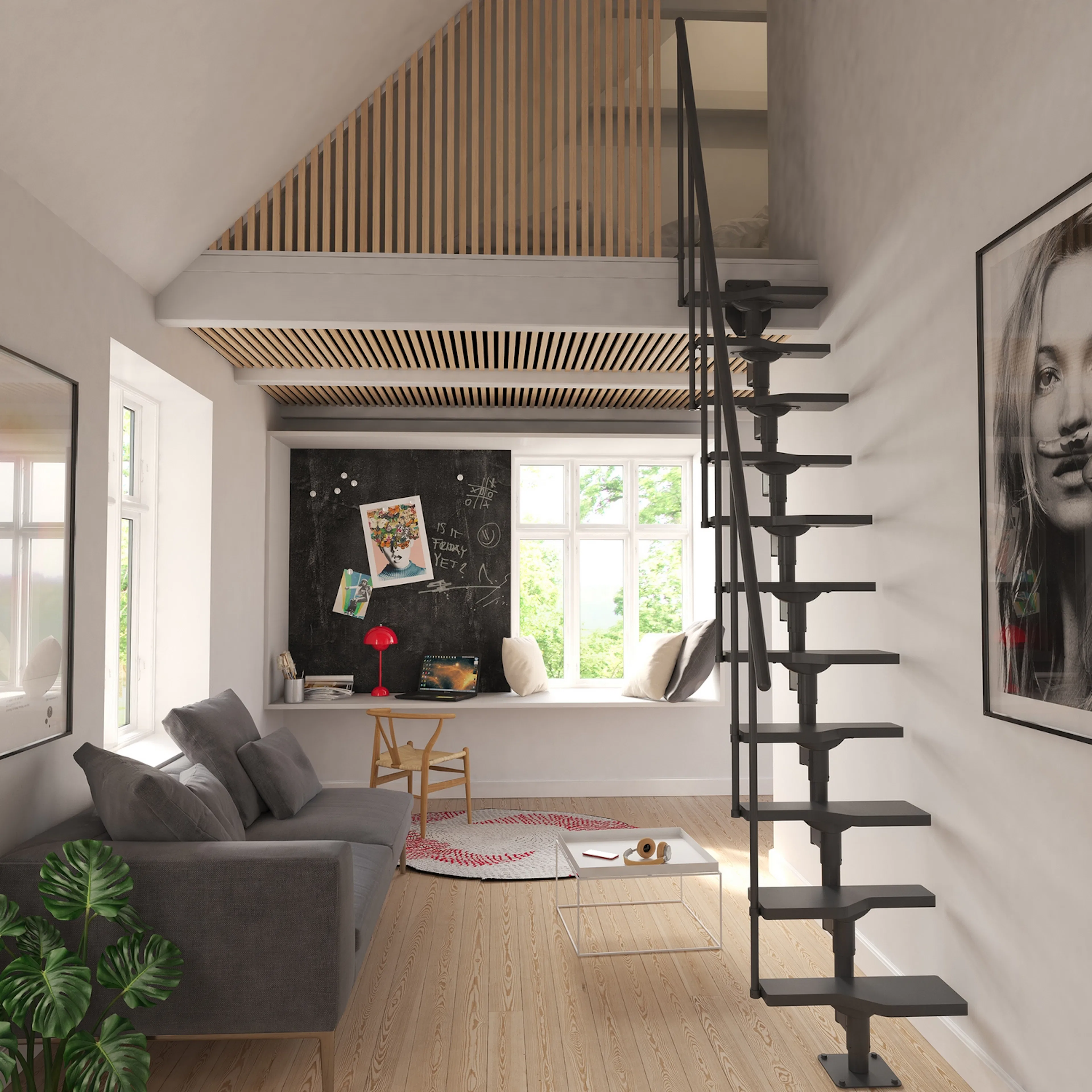 Plassbesparende Trapp Dolle Atlanta Onebox