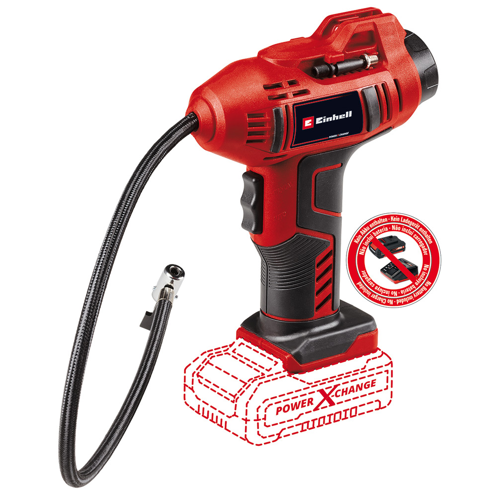 Bilkompressor Einhell CE-CC 18V Uten Batteri og Lader