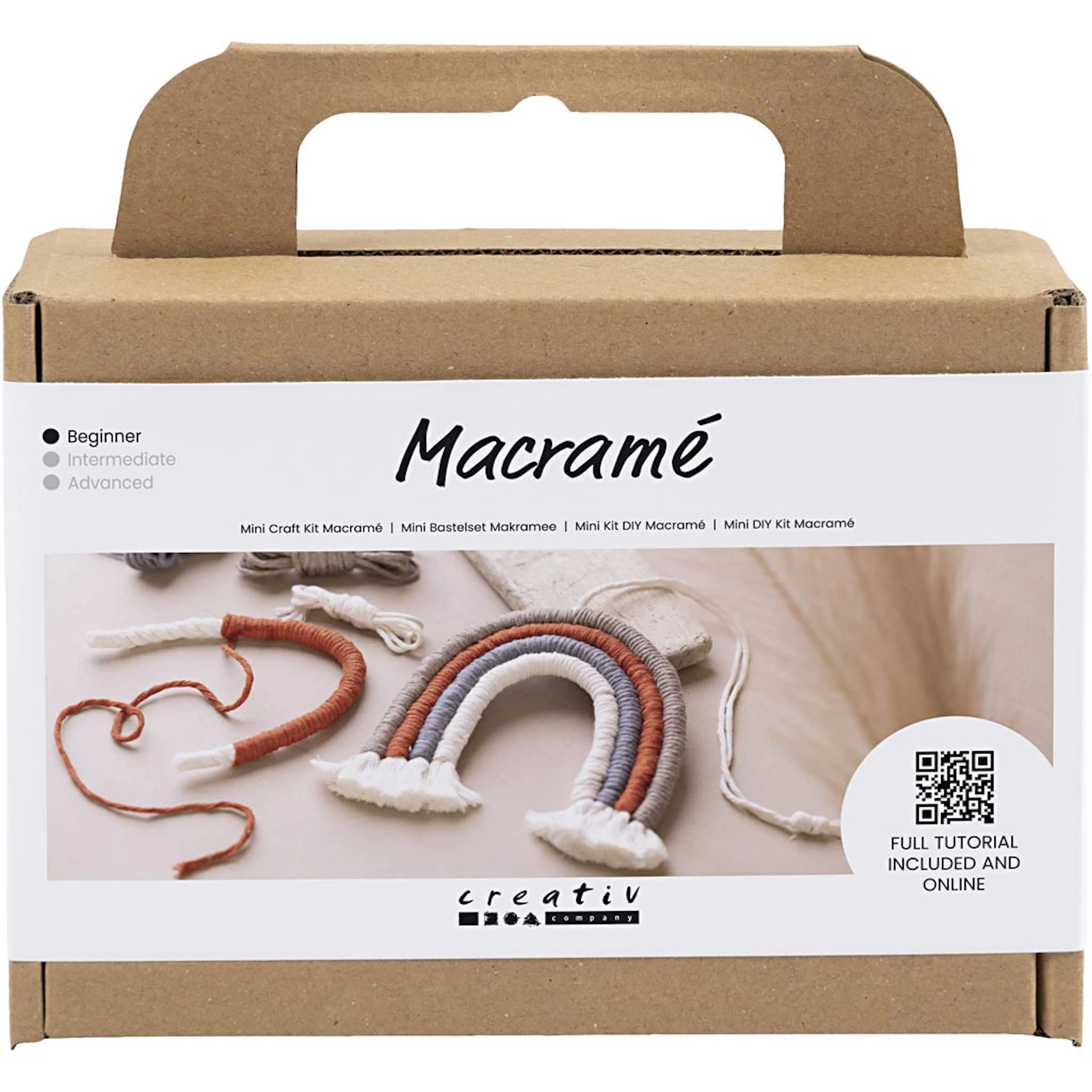 Regnbue Creativ Company Mini DIY Kit Makramé