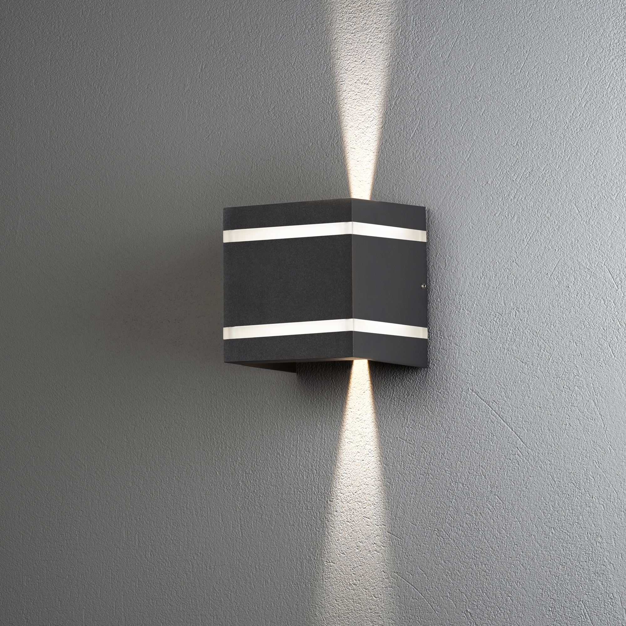 Vegglampe Gnosjö Konstsmide Cremona Opp/Ned 2x3W High Power LED