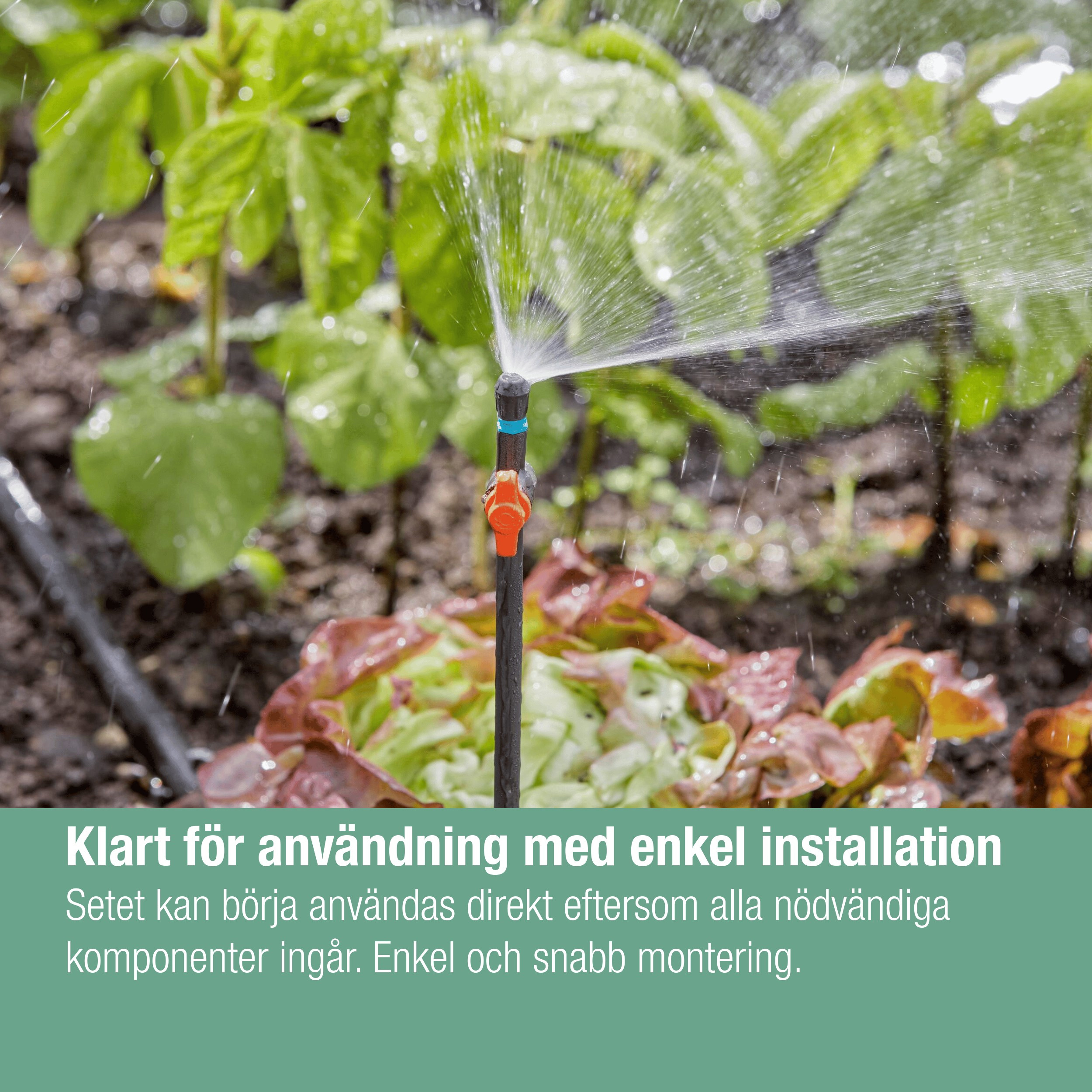 Vanningssett Gardena Micro-Drip Blomster/Kjøkkenhager