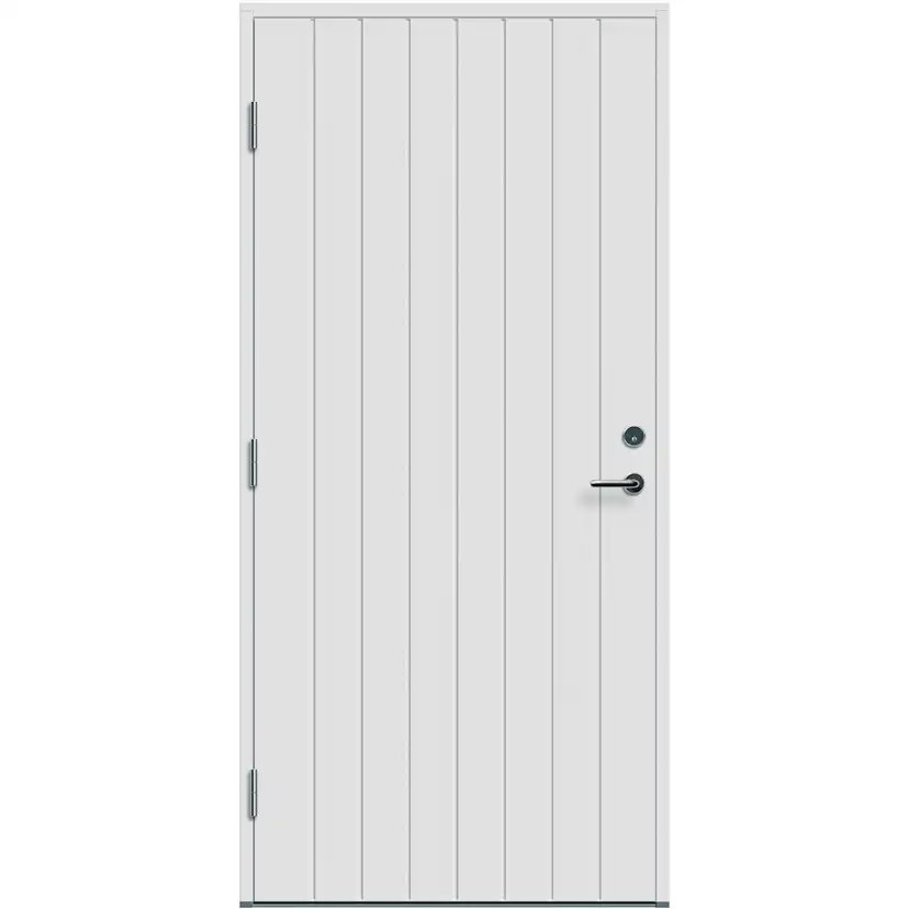 Bodø Prisgunstig Ytterdør Hvit Ncs S 0502-Y Ncs S 0502-Y 100x210 Venstre