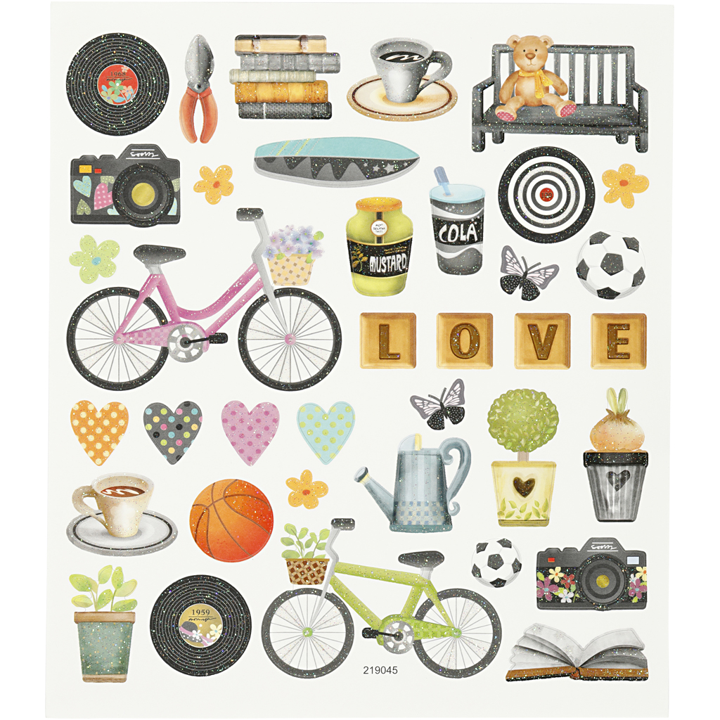 Klistremerker Creativ Company Fritid