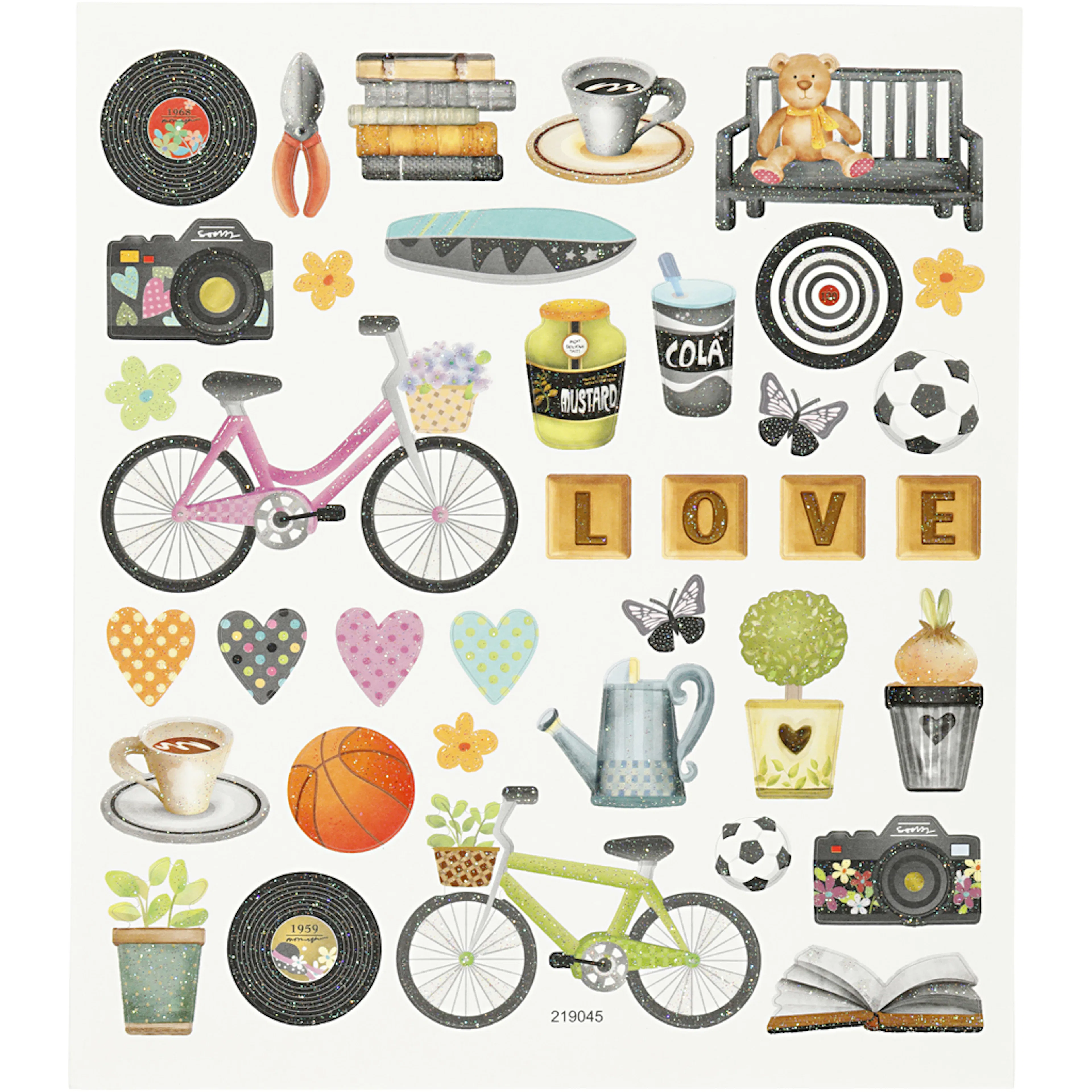 Klistremerker Creativ Company Fritid