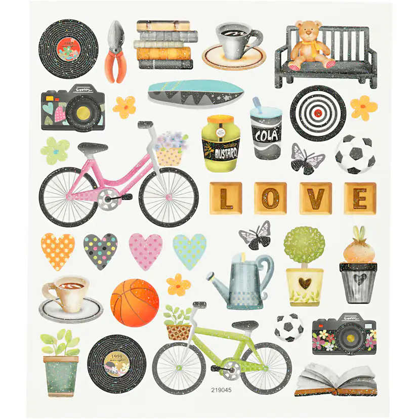 Klistremerker Creativ Company Fritid
