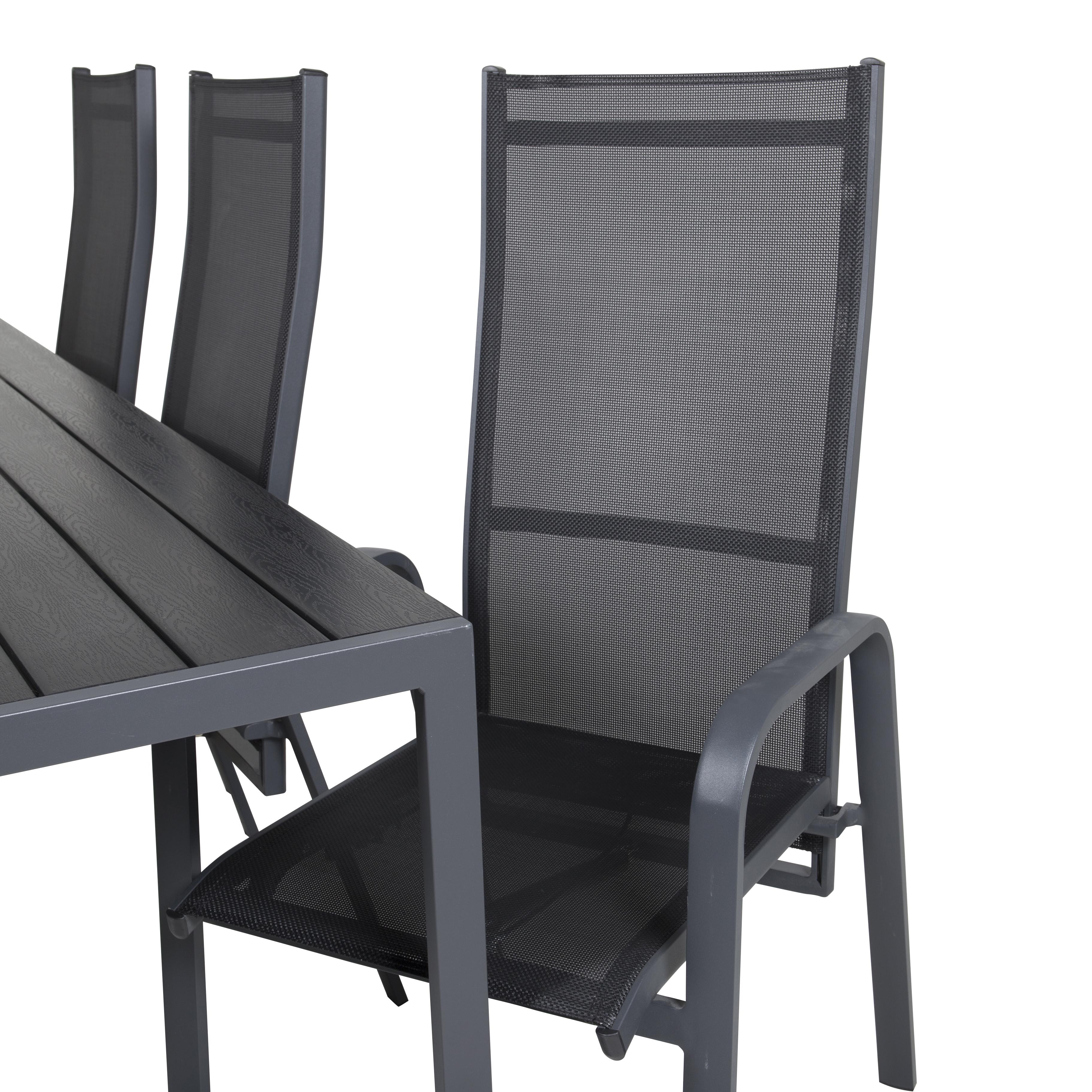 Spisegruppe Venture Home Break med 6 Copacabana Stoler