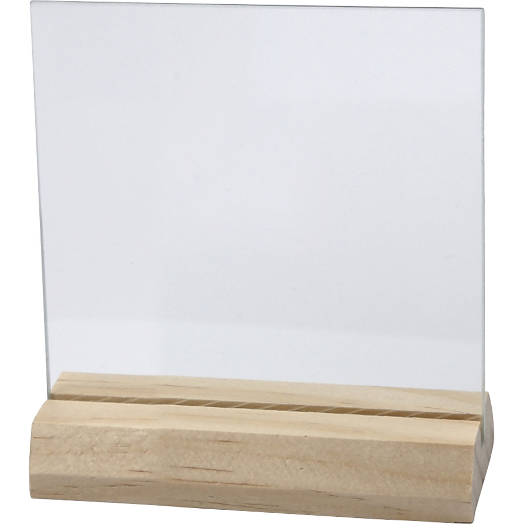 Glassplate Creativ Company med Trefot 10 Sett/1 Pk