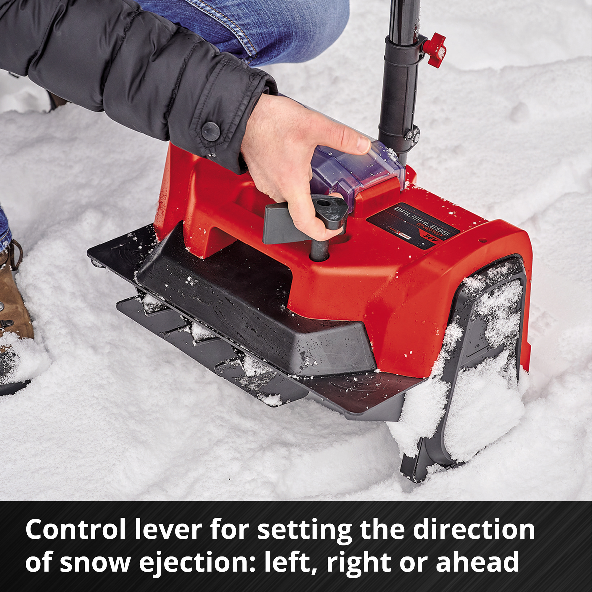 Snøfreser Einhell GE-ST 36/40 Li E-Solo 36 Volt Ledningsfri ekskl. Batteri og Lader