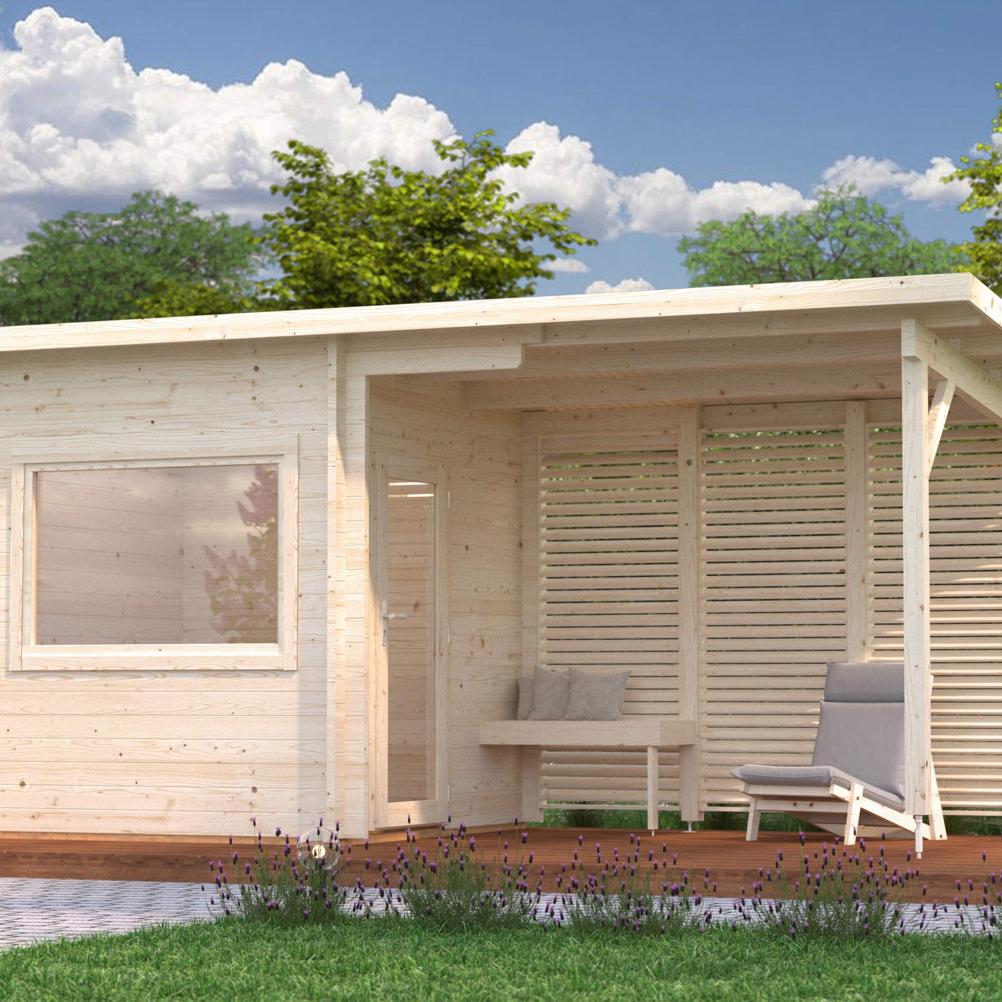 Badstuhus Palmako Sanna 4,1 + 5,9 m2