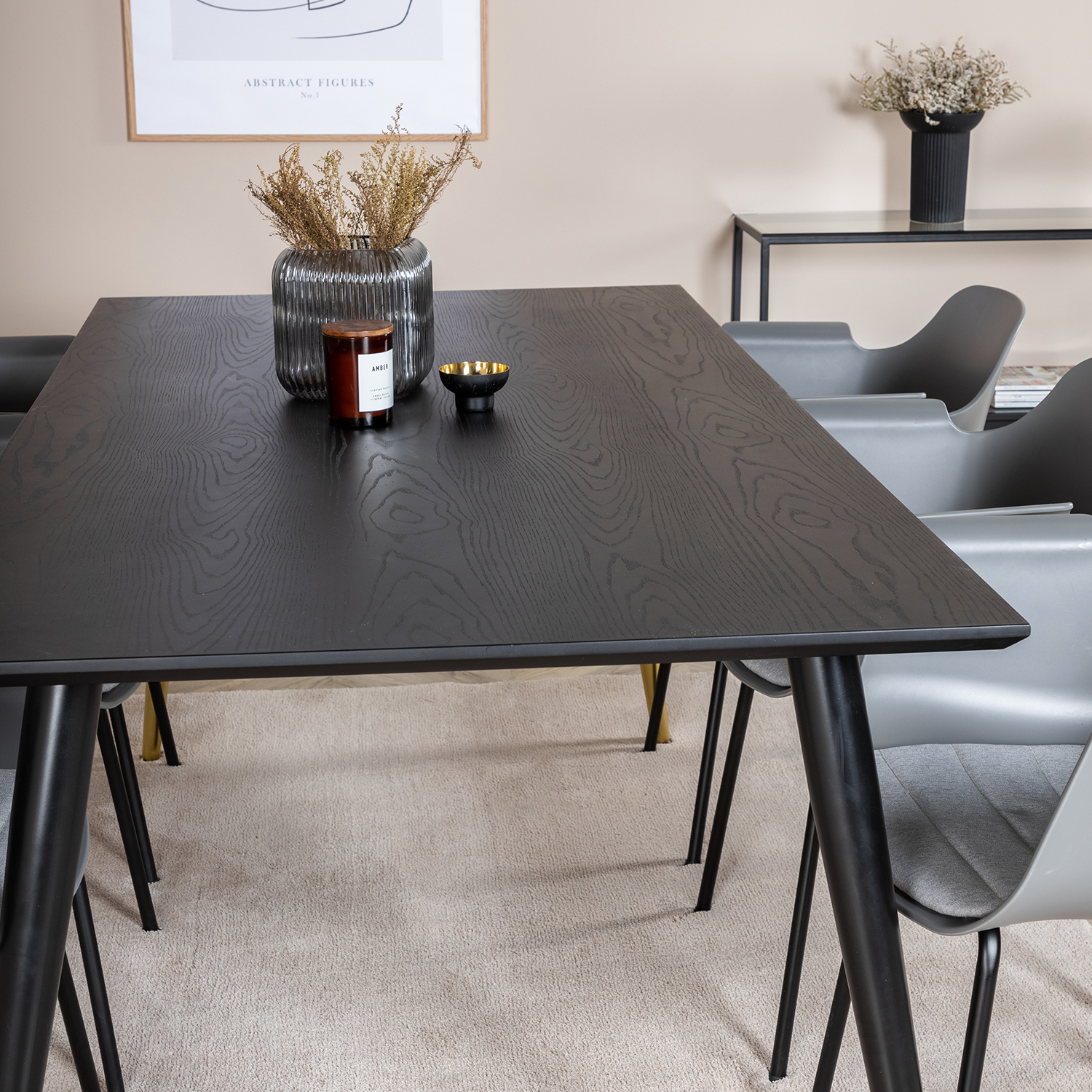 Spisegruppe Venture Home Dipp med 6 Comfort Stoler