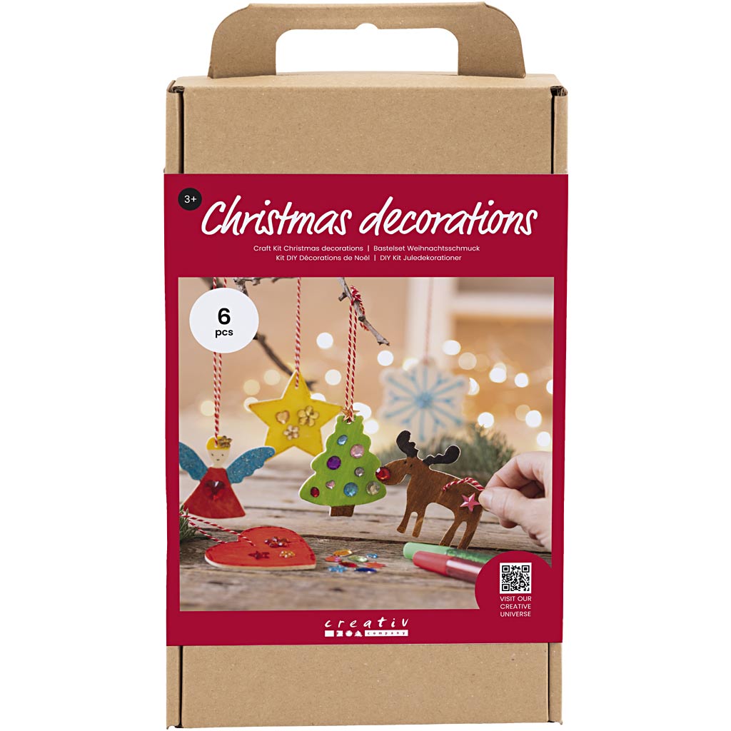 Juledekorasjoner Creativ Company DIY Kit Fargelegging