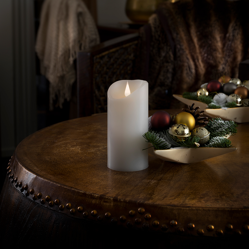 Vokslys Gnosjö Konstsmide Ø75 LED Timer